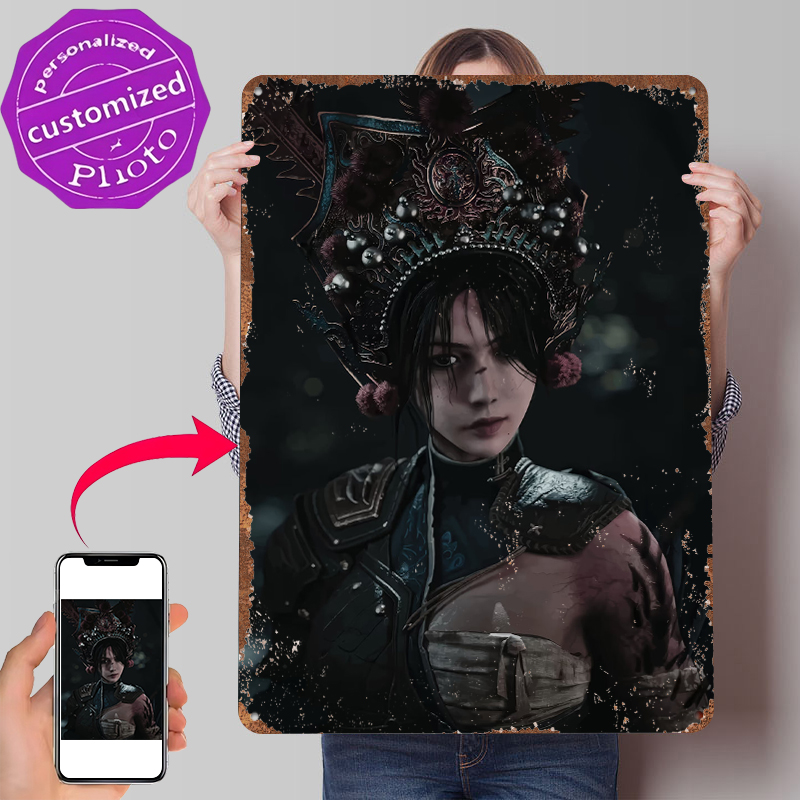 Warrior Woman With Ornate Head - Women Accessories Poster recension och pris