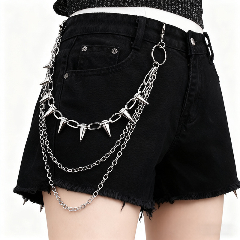Unisex Hip Hop Punk Rock Metal - Wallet Chain Bag recension och pris