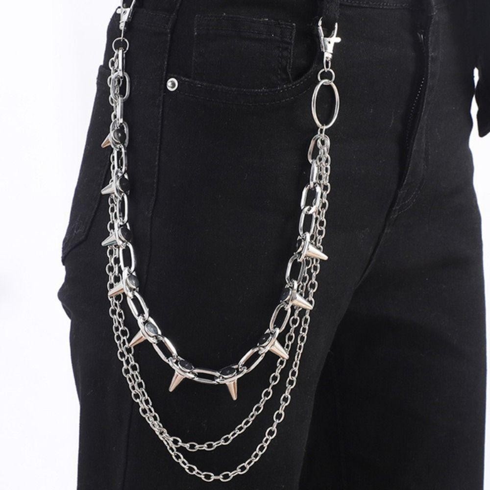 Unisex Hip Hop Punk Rock Metal - Wallet Chain Bag recension och pris