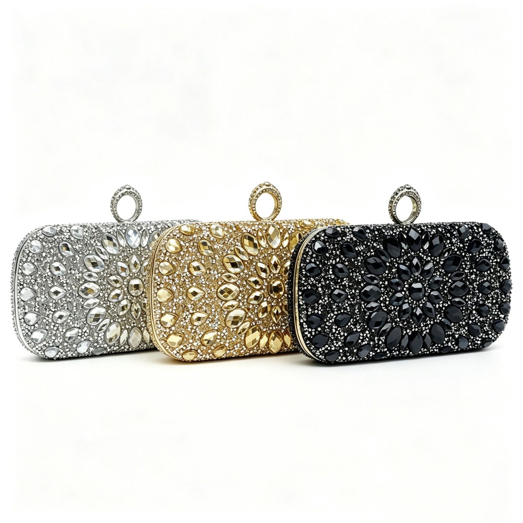 Full Diamonds Evening Bags Lux - Wallet Chain Bag recension och pris