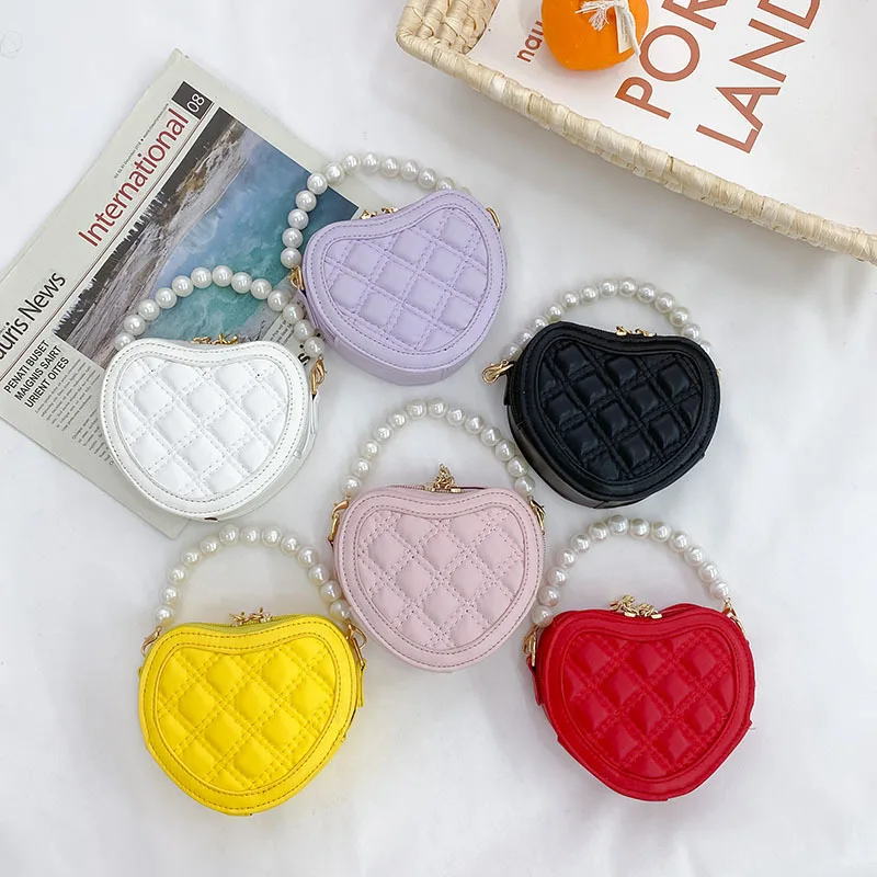 Cute Children's Heart-shaped C - Wallet Chain Bag recension och pris