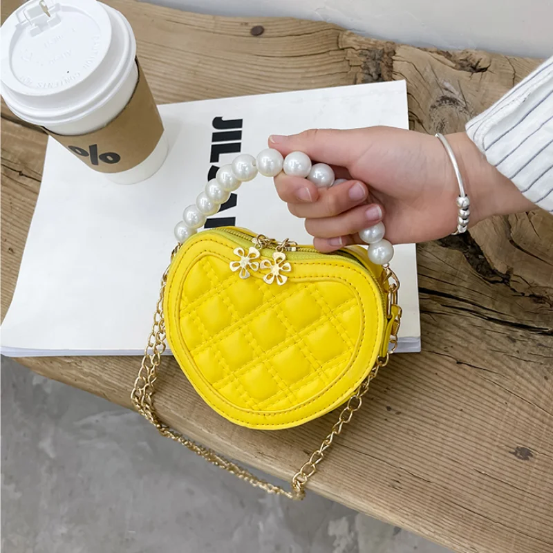 Cute Children's Heart-shaped C - Wallet Chain Bag recension och pris