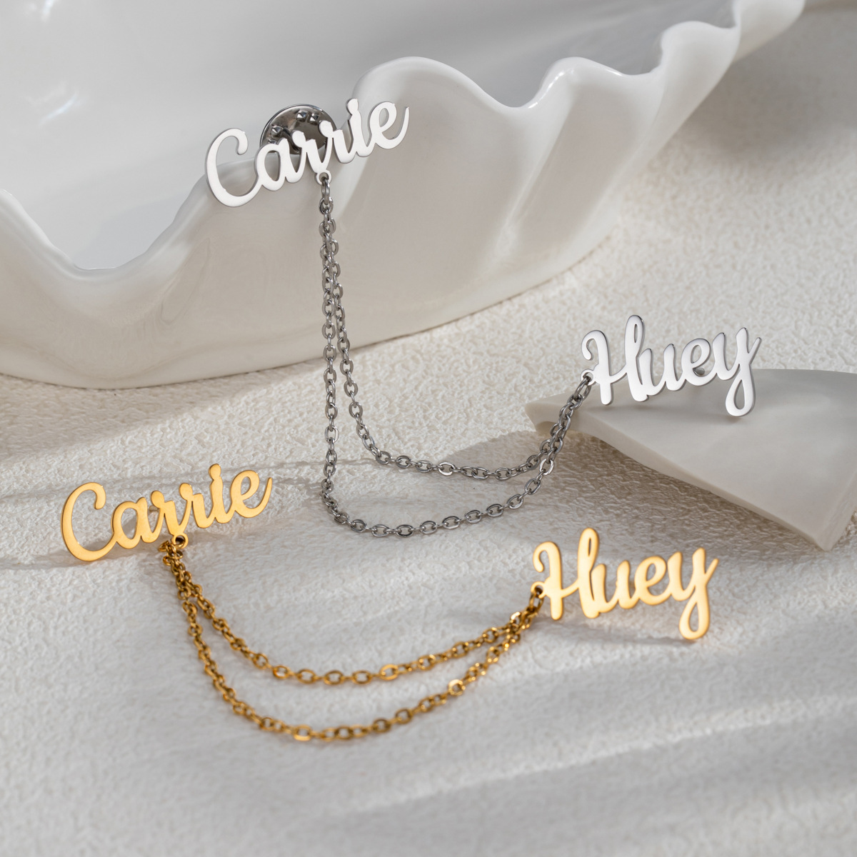 Fashion 2 Names DIY Customized - Women Accessories Business Name recension och pris