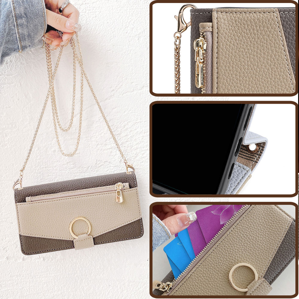 Business Crossbody Phone Case  - Wallet Chain Bag recension och pris