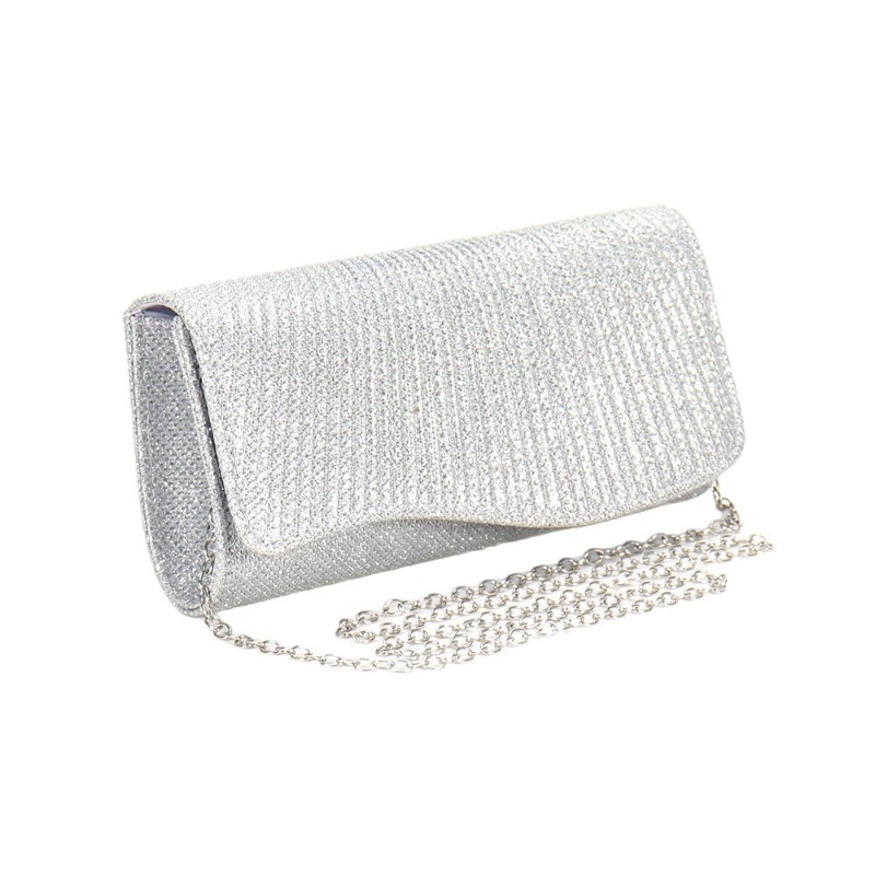 2026 New Women Fold Glitter Ha - Wallet Chain Bag recension och pris