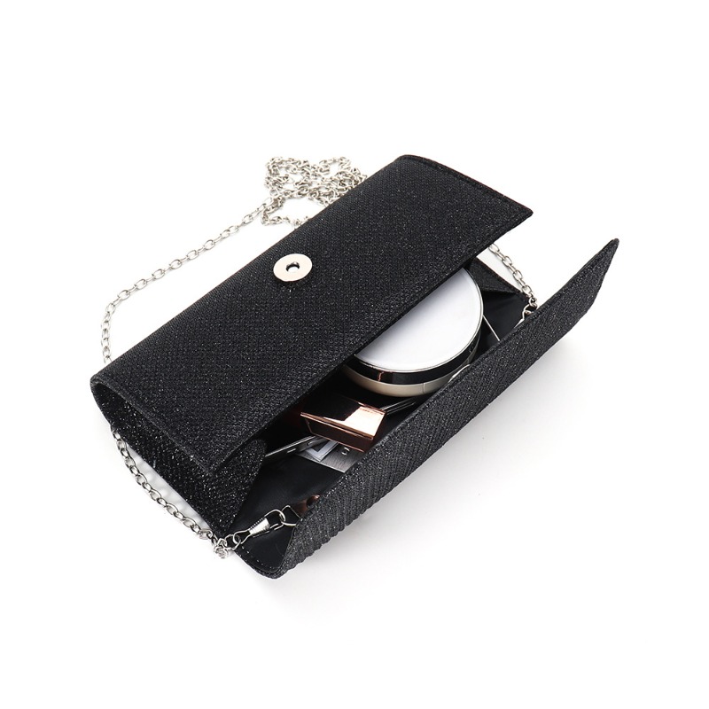 2026 New Women Fold Glitter Ha - Wallet Chain Bag recension och pris