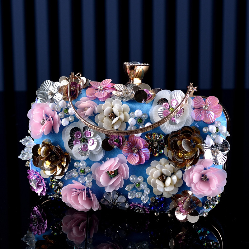 Fashion Women Bags Flower Diam - Wallet Chain Bag recension och pris