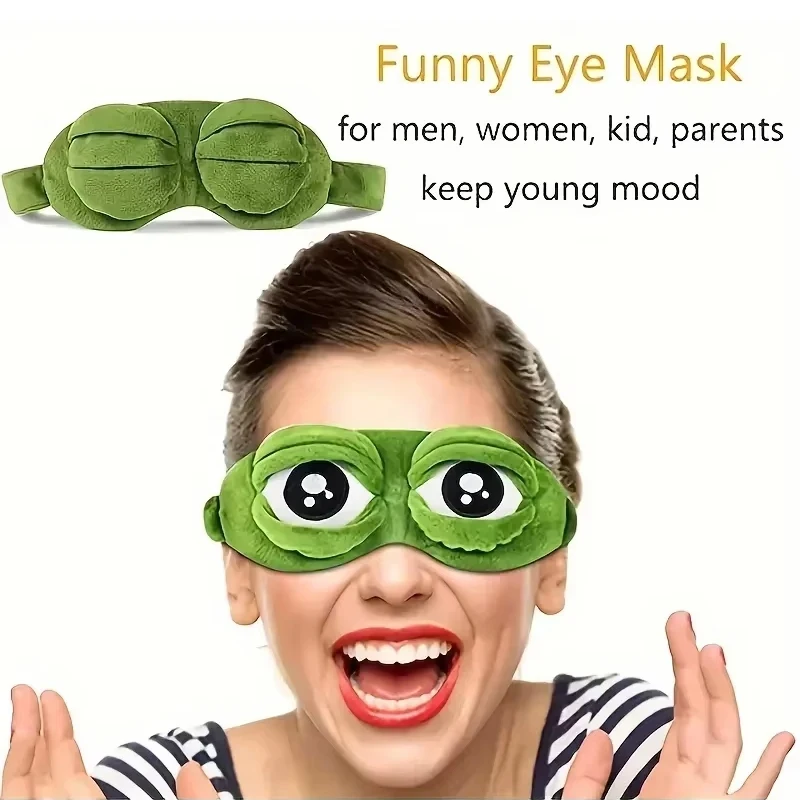 Frog Shaped Eye Mask Party Gam - Women Knight Accessories recension och pris
